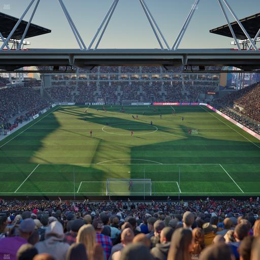 BMO Field - Section 215 Seat View