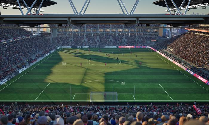 BMO Field - Section 215 Seat View