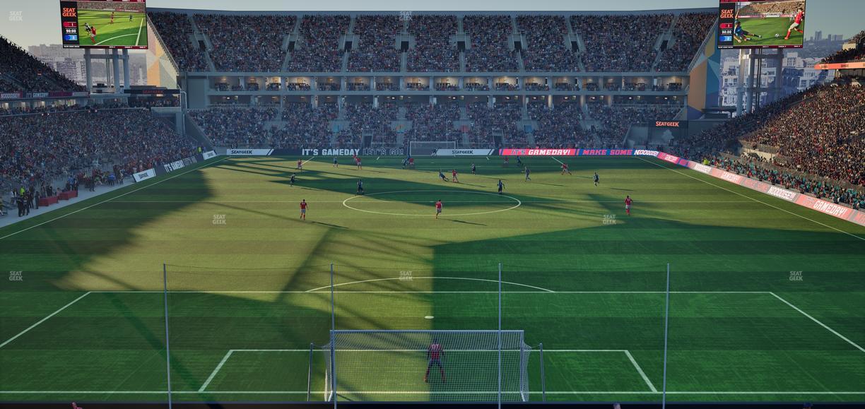 BMO Field - Section 215 Seat View