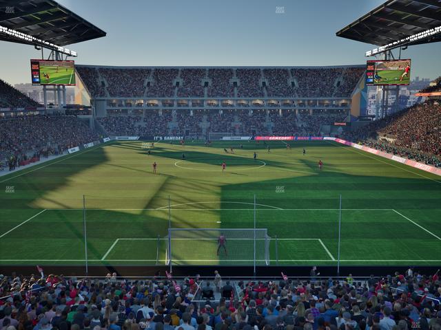 BMO Field - Section 215 Seat View