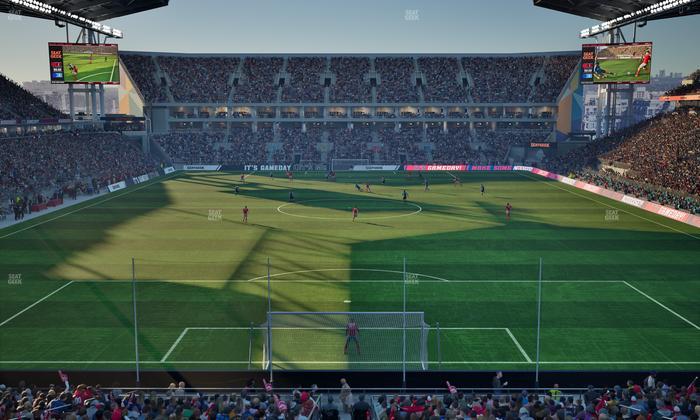 BMO Field - Section 215 Seat View