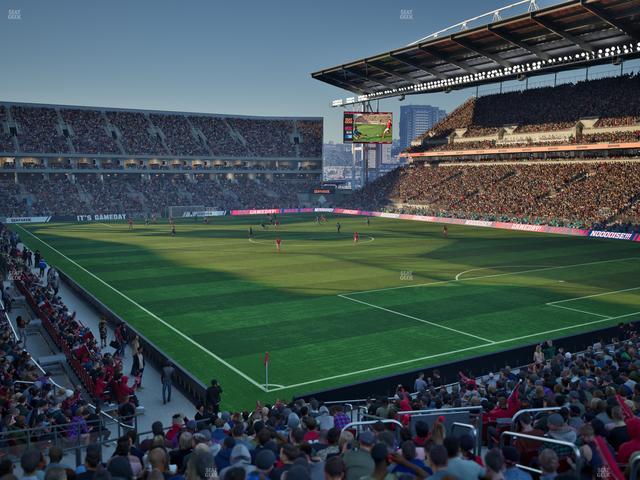 BMO Field - Section 218 A Seat View