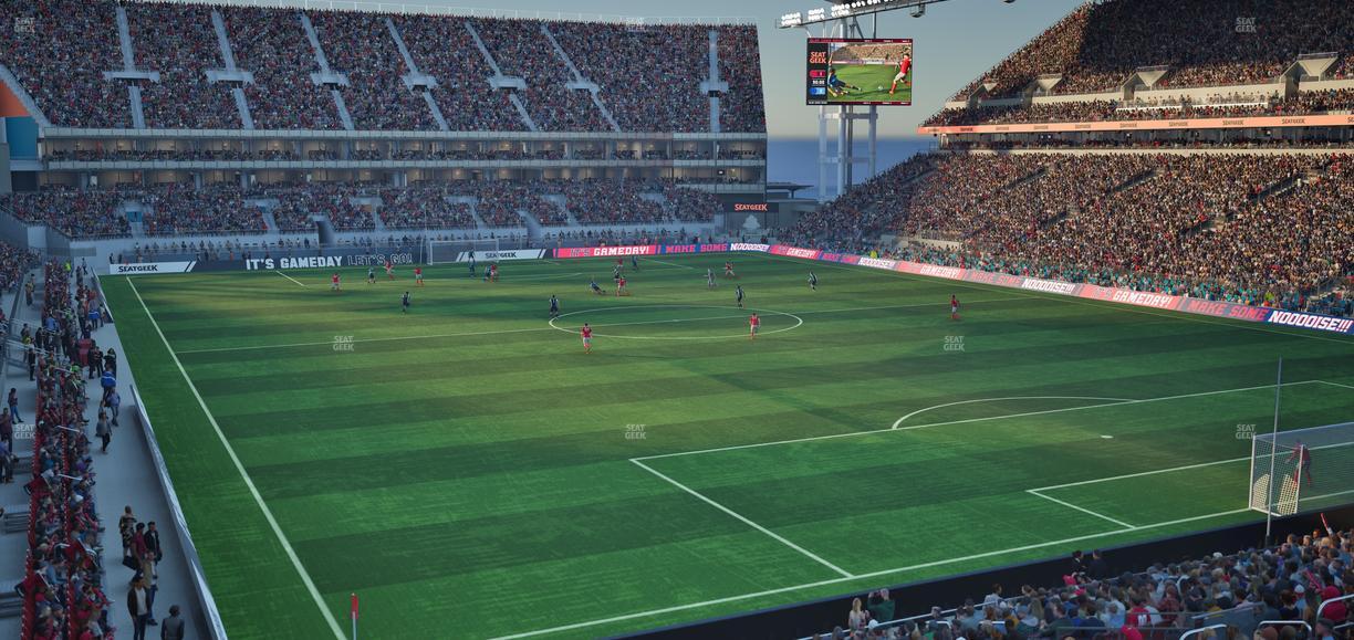 BMO Field - Section 218 Seat View