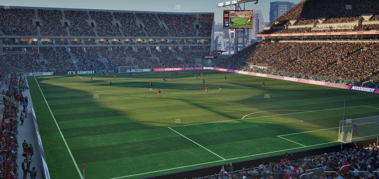 BMO Field - Section 218 Seat View