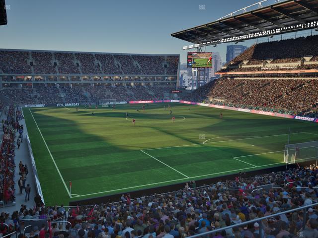 BMO Field - Section 218 Seat View