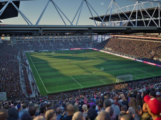 BMO Field - Section 218 Seat View