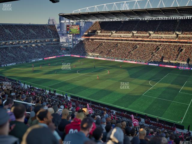 BMO Field - Section 219 Seat View