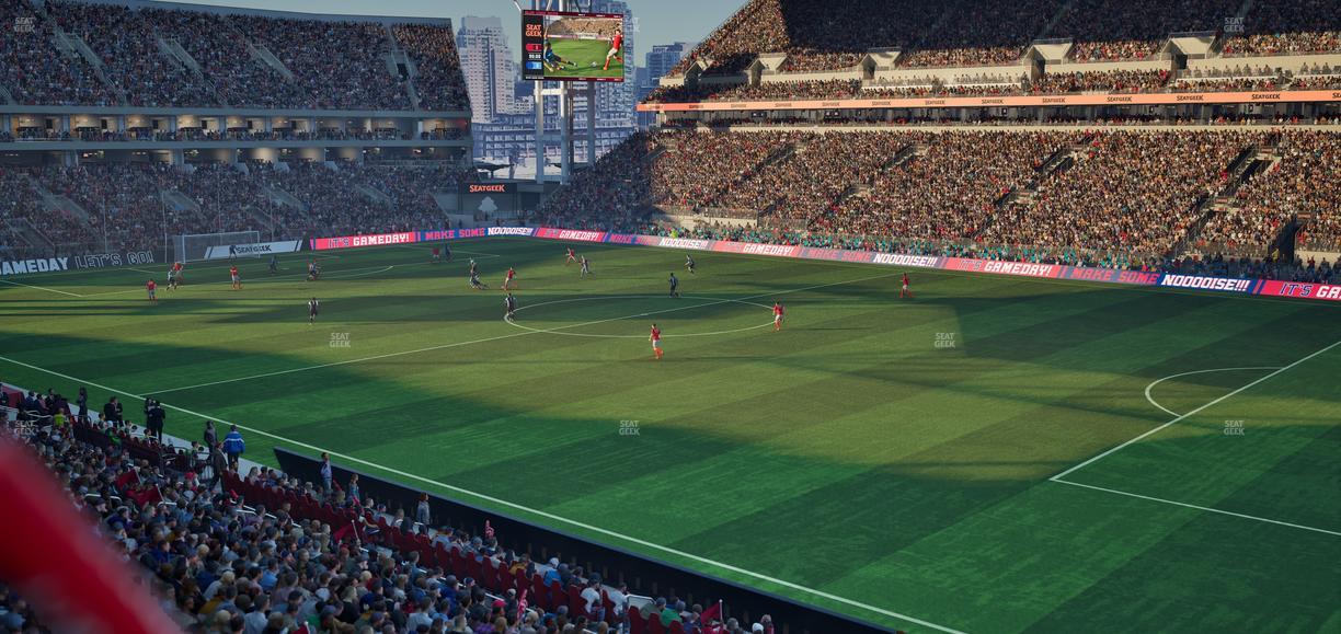 BMO Field - Section 219 Seat View