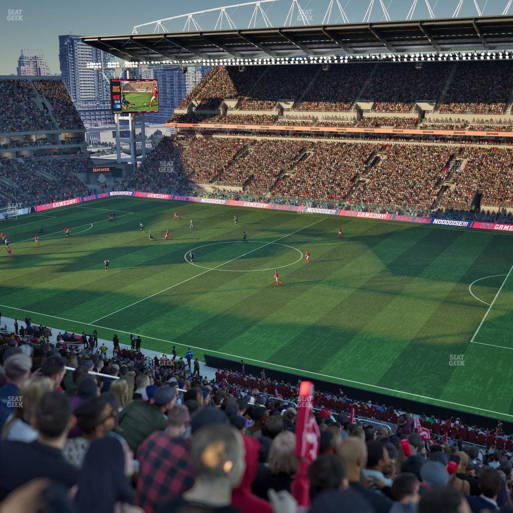 BMO Field - Section 220 Seat View