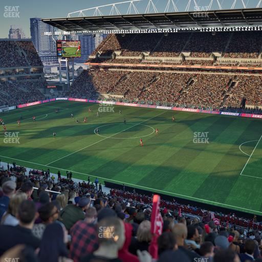 BMO Field - Section 220 Seat View