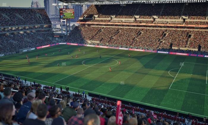 BMO Field - Section 220 Seat View