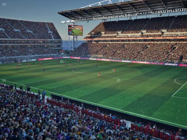 BMO Field - Section 220 Seat View