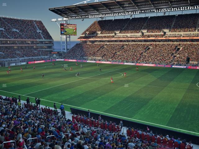 BMO Field - Section 221 Seat View