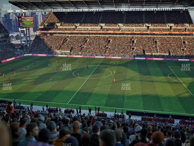 BMO Field - Section 222 Seat View