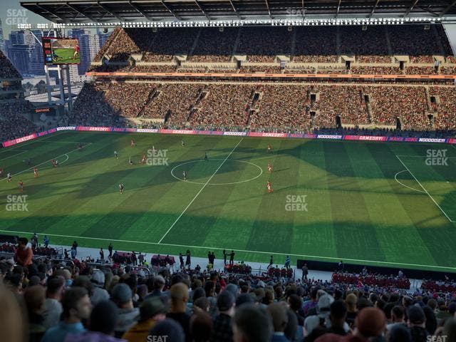 BMO Field - Section 222 Seat View