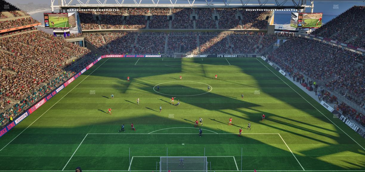 BMO Field - Section 232 Seat View