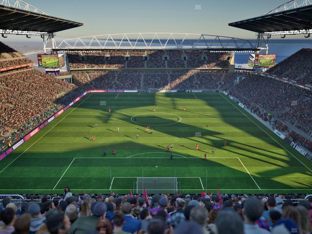 BMO Field - Section 232 Seat View
