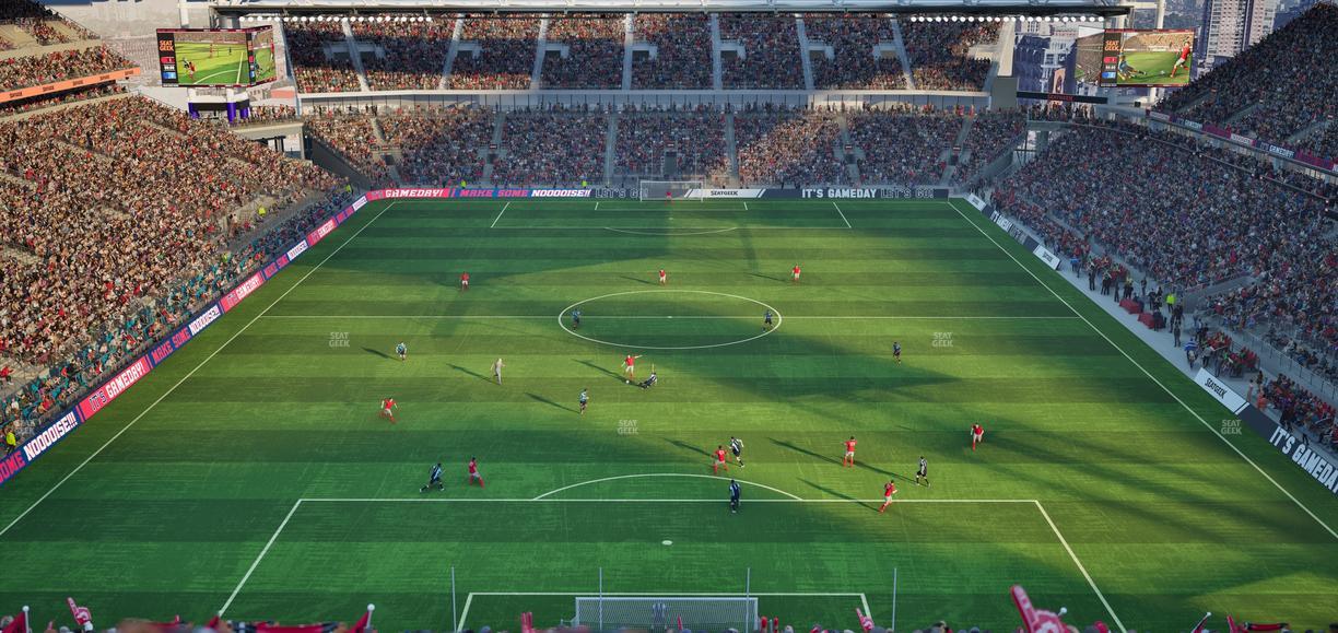 BMO Field - Section 232 Seat View