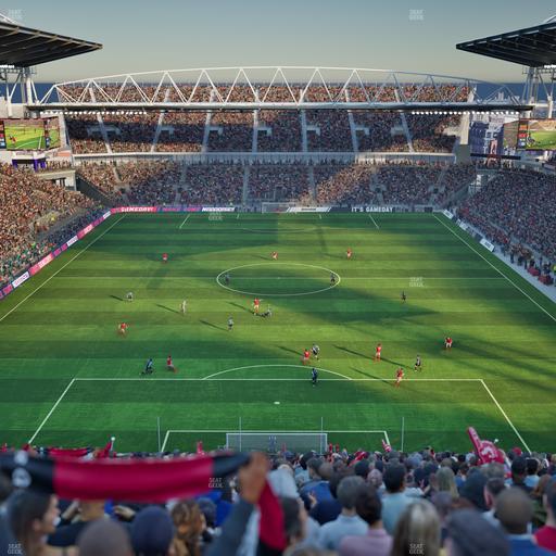 BMO Field - Section 232 Seat View