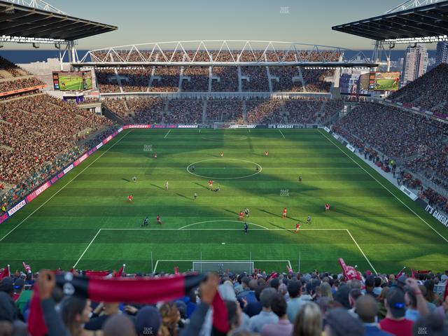 BMO Field - Section 232 Seat View