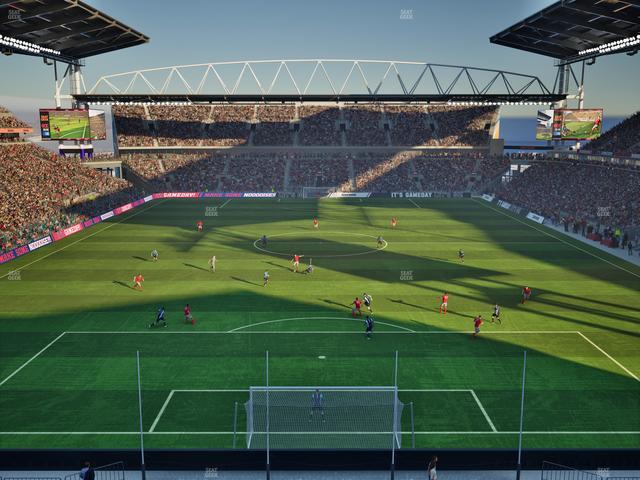 BMO Field - Section 232 Seat View