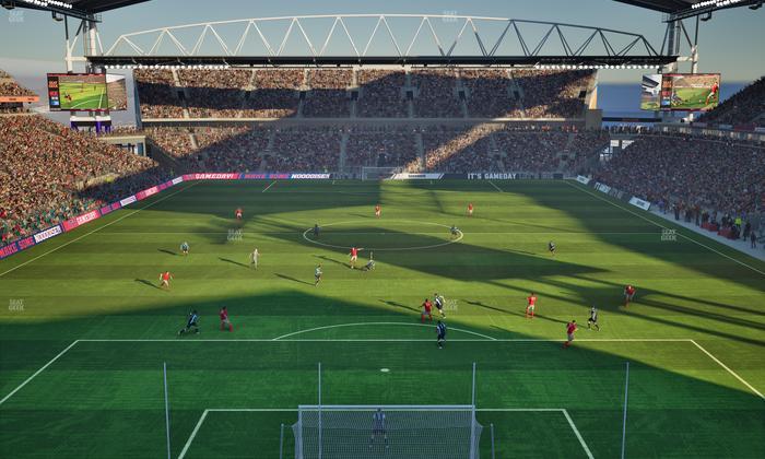 BMO Field - Section 232 Seat View