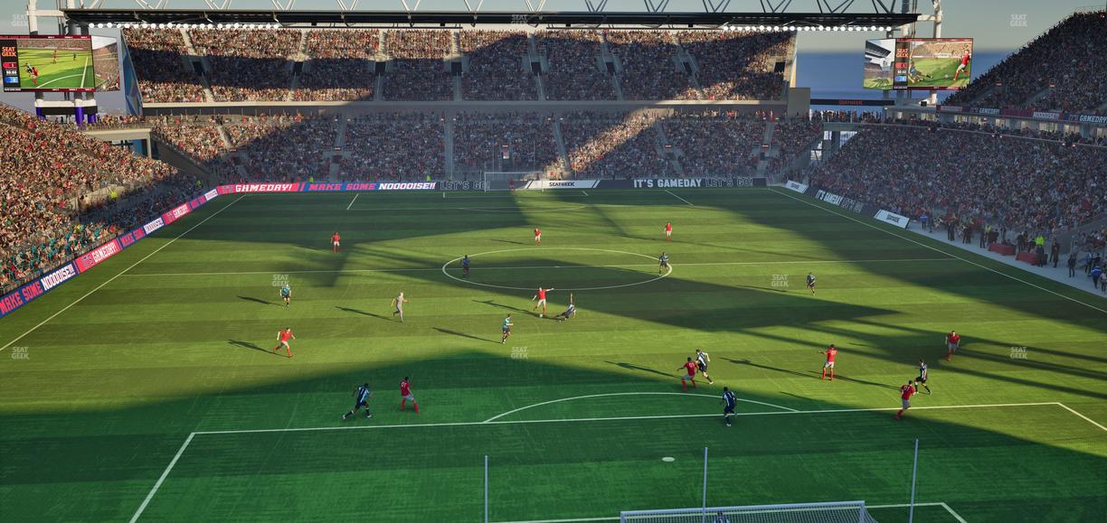 BMO Field - Section 233 Seat View