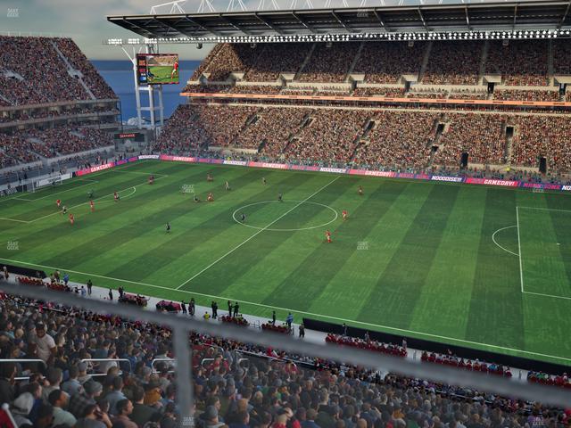 BMO Field - Section 321 A Seat View