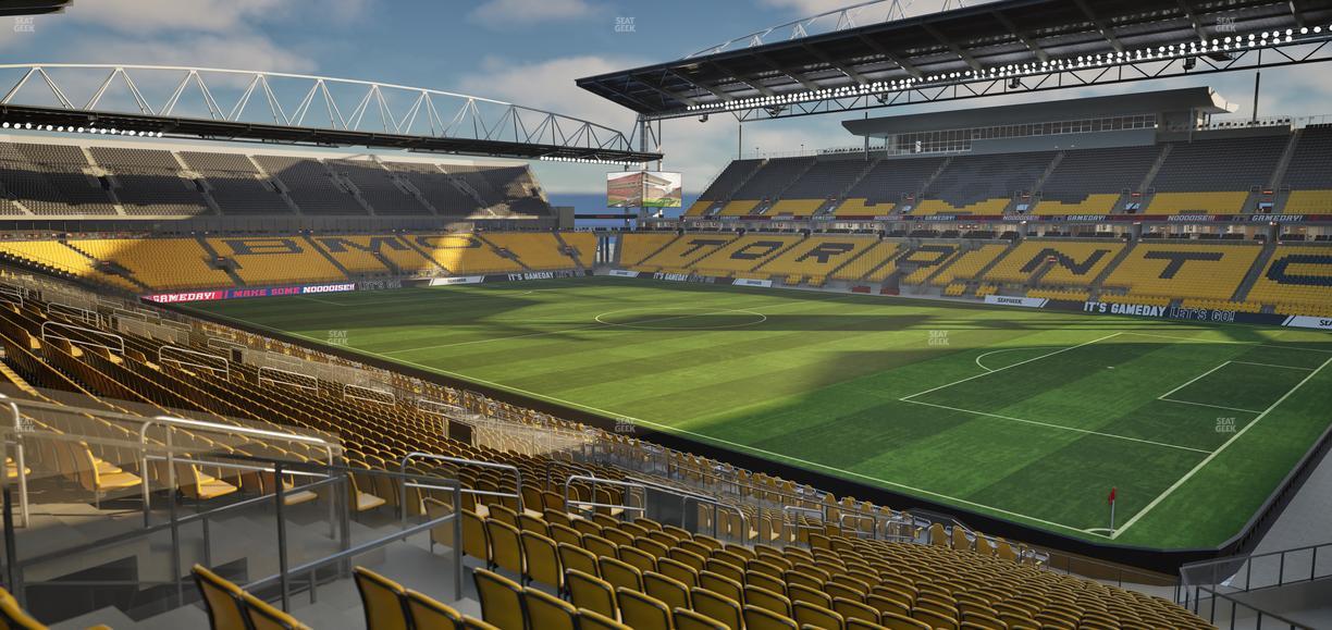 BMO Field - Section Category 1 Seat View