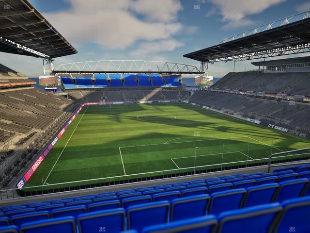 BMO Field - Section Category 3 Seat View