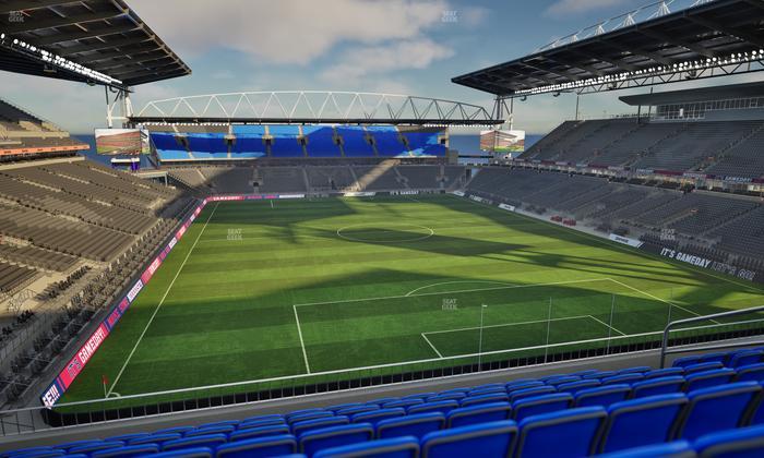 BMO Field - Section Category 3 Seat View