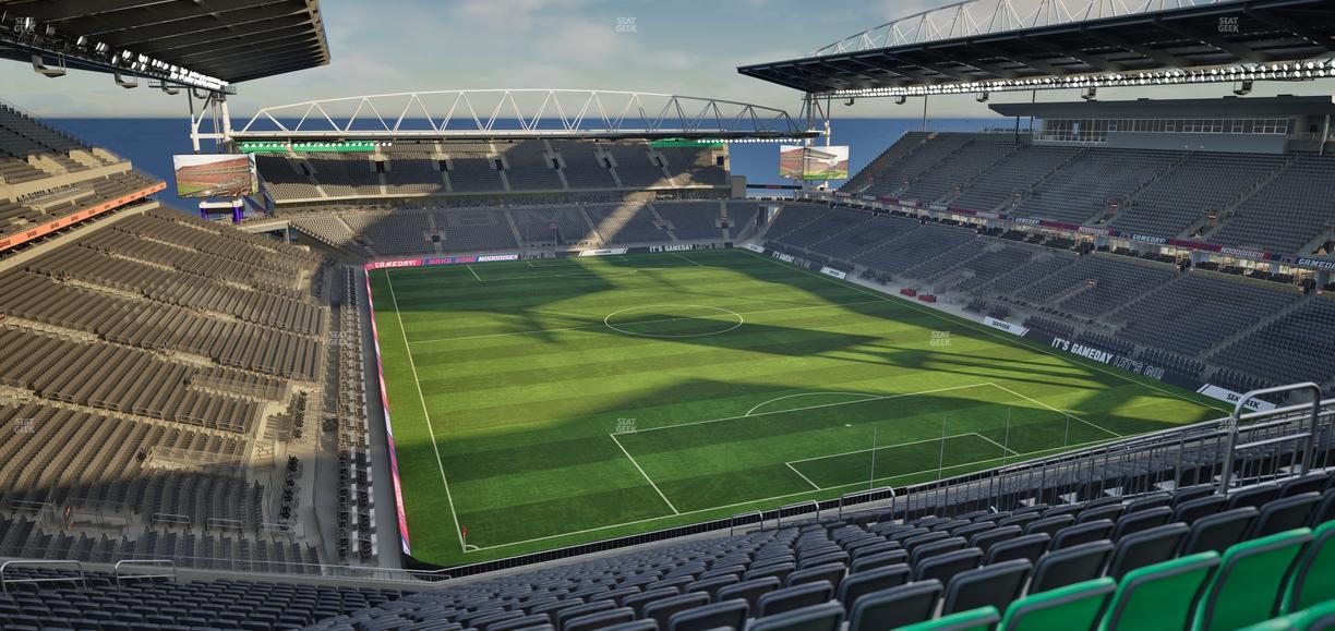 BMO Field - Section Category 4 Seat View