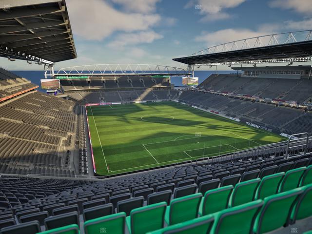 BMO Field - Section Category 4 Seat View