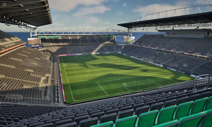 BMO Field - Section Category 4 Seat View