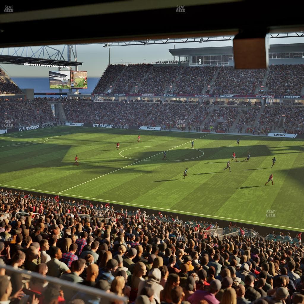 BMO Field - Section East Suite 32 Seat View