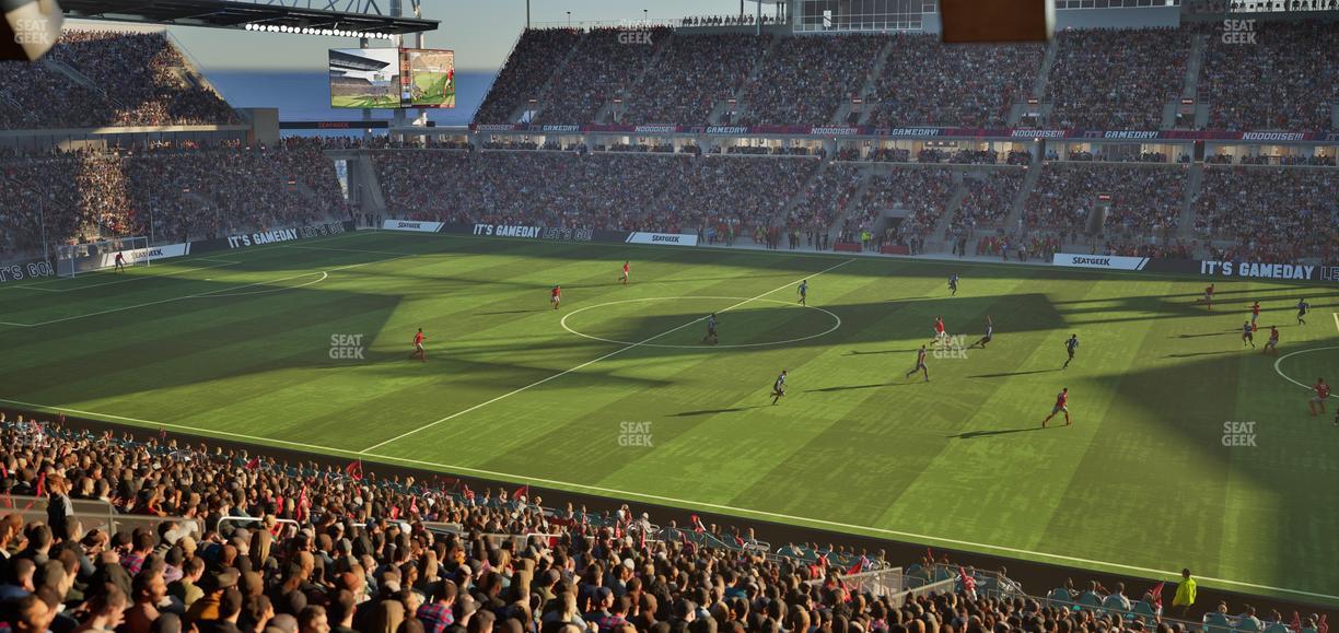 BMO Field - Section East Suite 32 Seat View