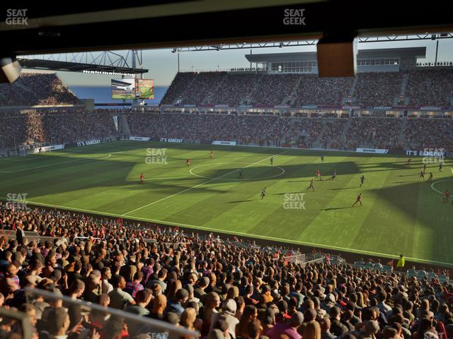 BMO Field - Section East Suite 32 Seat View