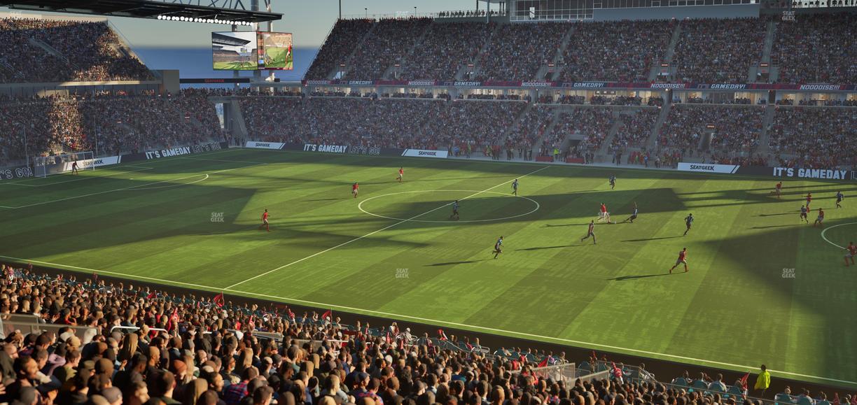 BMO Field - Section East Suite 32 Seat View