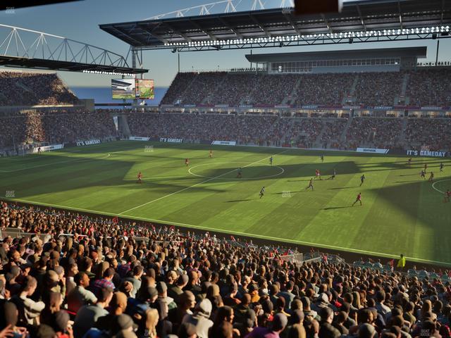 BMO Field - Section East Suite 32 Seat View