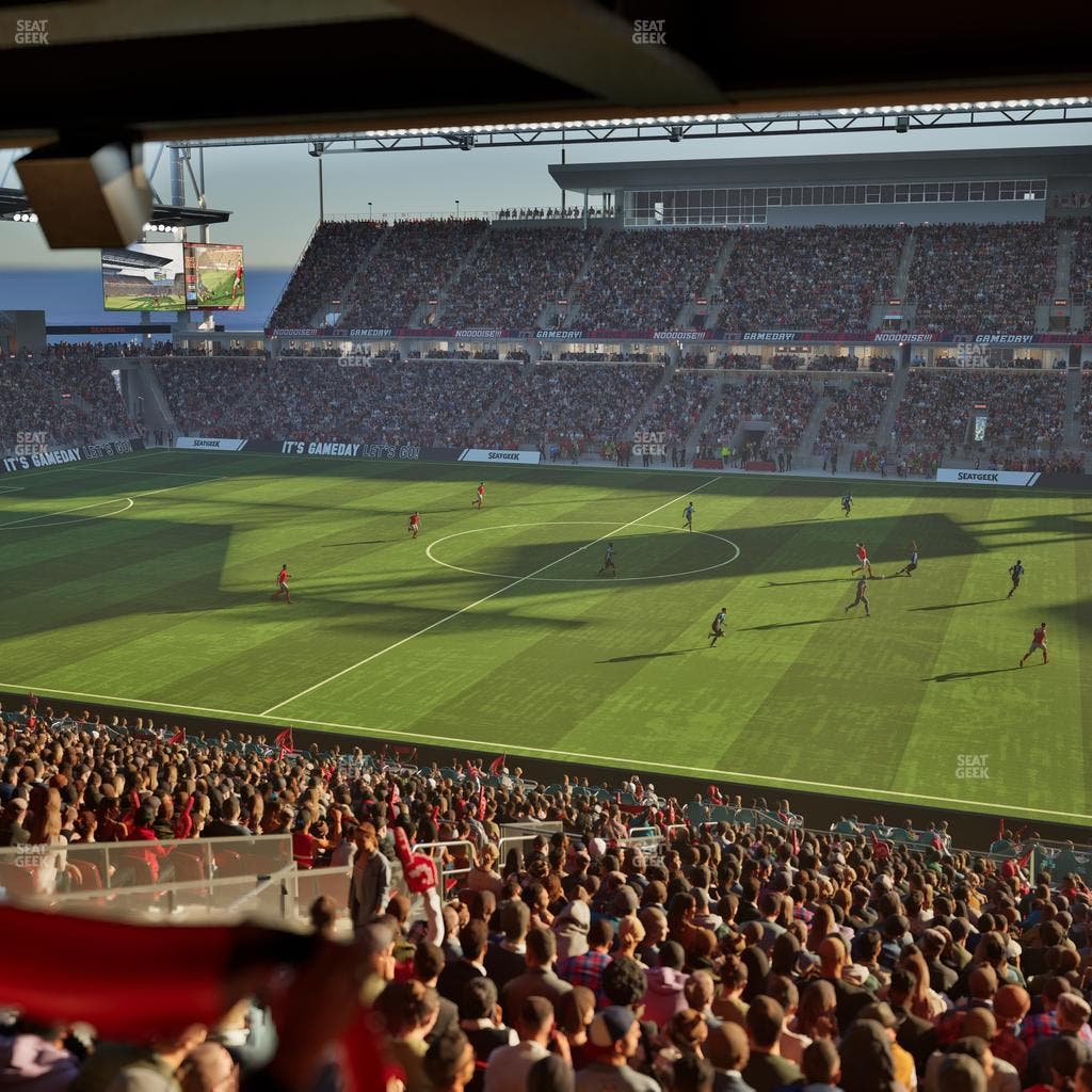 BMO Field - Section East Suite 33 Seat View