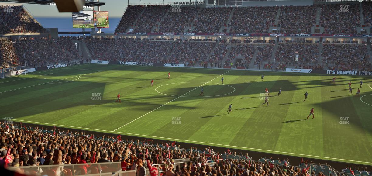 BMO Field - Section East Suite 33 Seat View