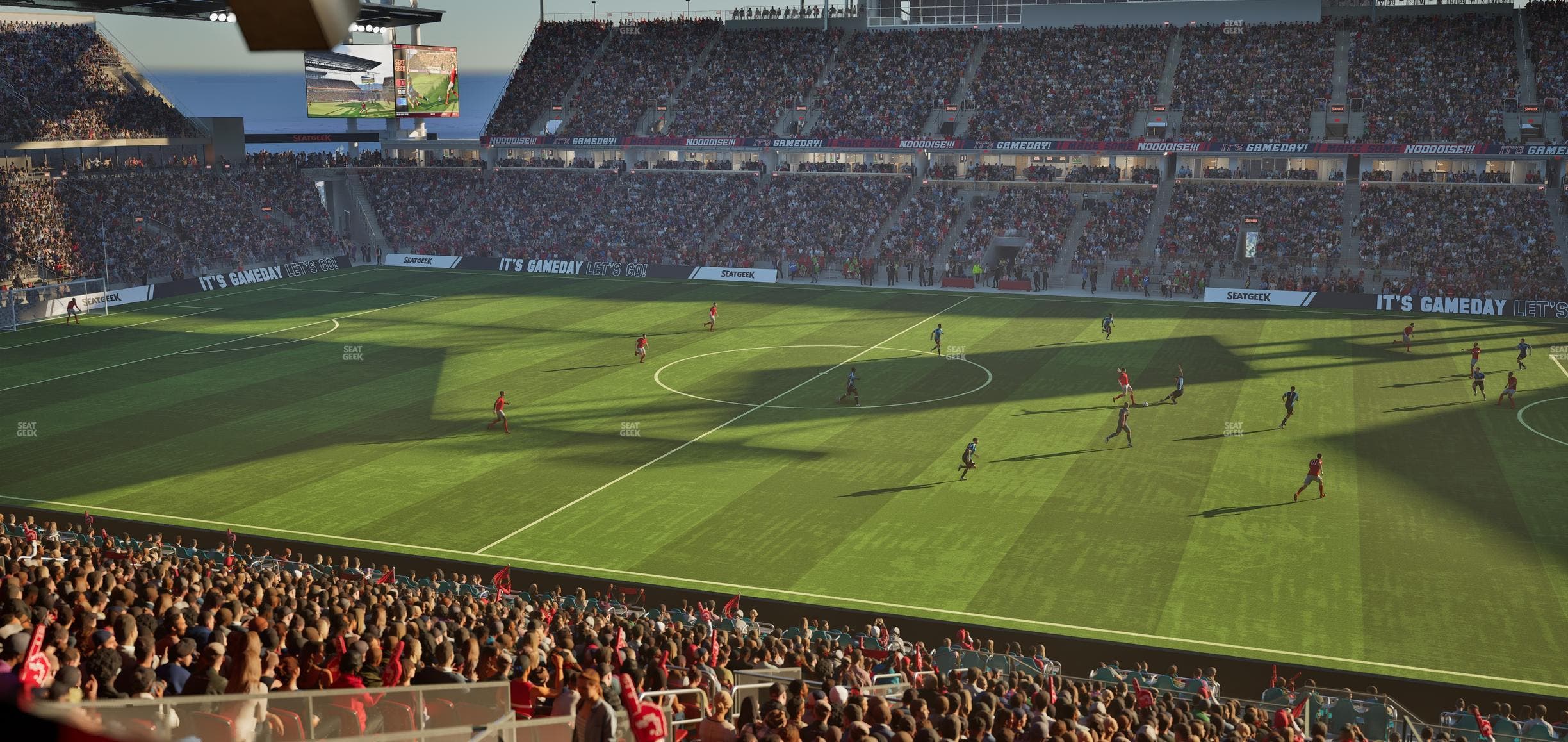 BMO Field - Section East Suite 33 Seat View