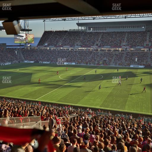 BMO Field - Section East Suite 33 Seat View