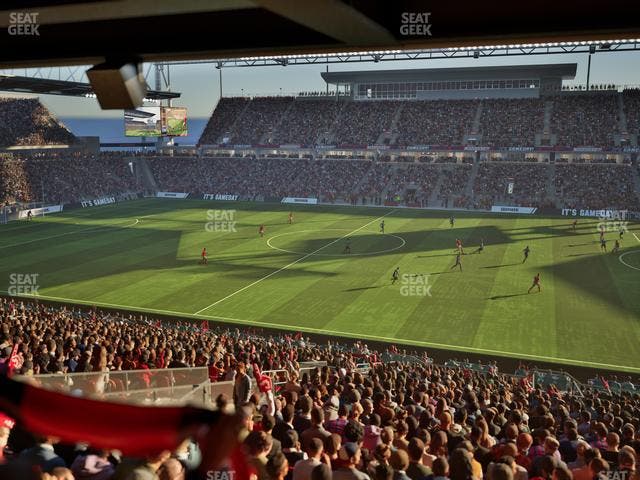 BMO Field - Section East Suite 33 Seat View