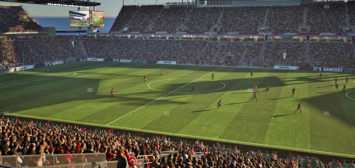 BMO Field - Section East Suite 33 Seat View