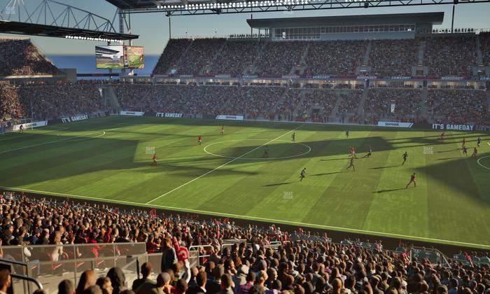 BMO Field - Section East Suite 33 Seat View