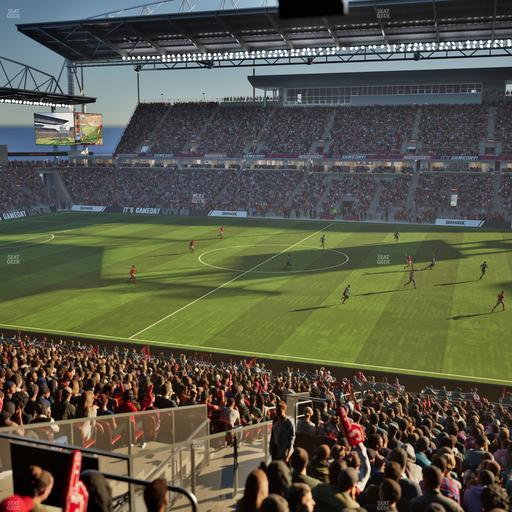 BMO Field - Section East Suite 34 Seat View