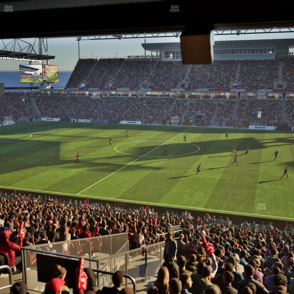 BMO Field - Section East Suite 34 Seat View