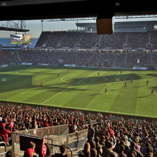 BMO Field - Section East Suite 34 Seat View