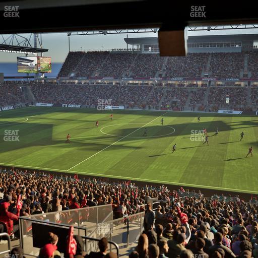 BMO Field - Section East Suite 34 Seat View